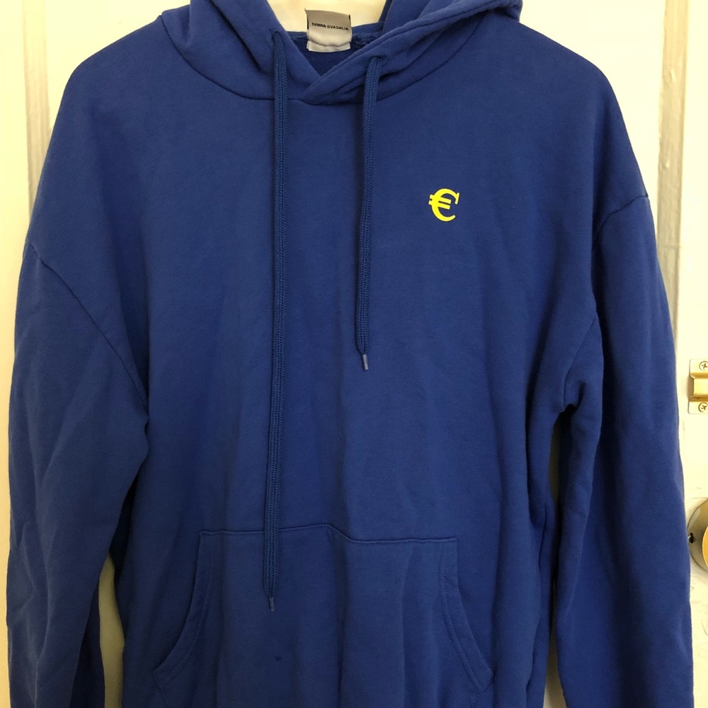 Like Vetements Euro Union hoodie